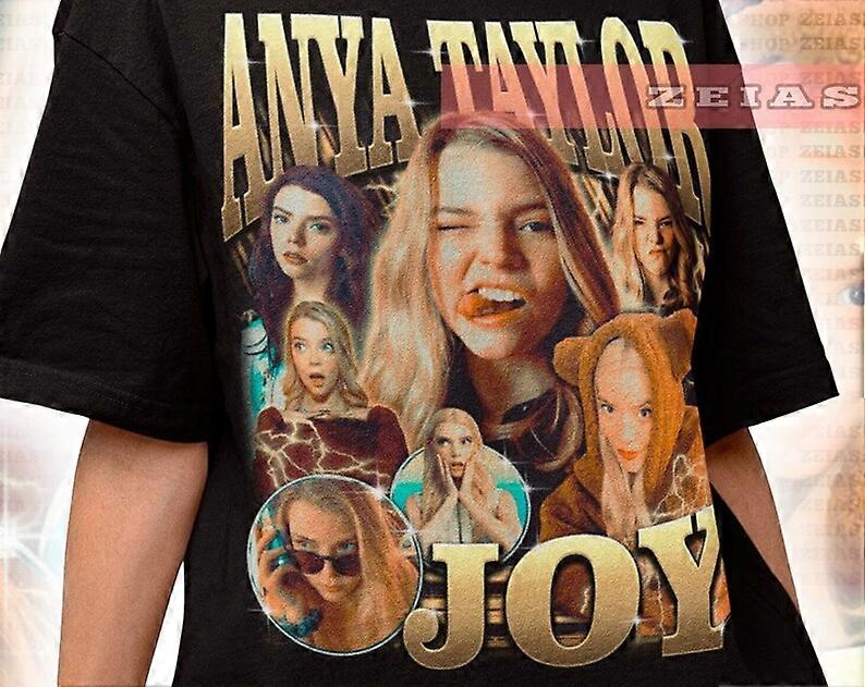 أنيا تايلور-جوي قميص ريترو 90s - سويت شيرت أنيا تايلور جوي - أنيا تايلور جوي فان ميرش - أنيا تايلور جوي هدية - أنيا Ttgydgcuyhe87