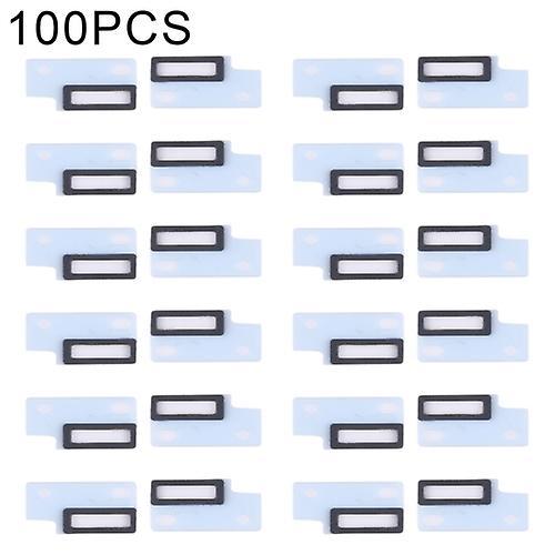 100 PCS Speaker Ringer Buzzer Dustproof Sponge Foam Pads for iPhone XR / 11