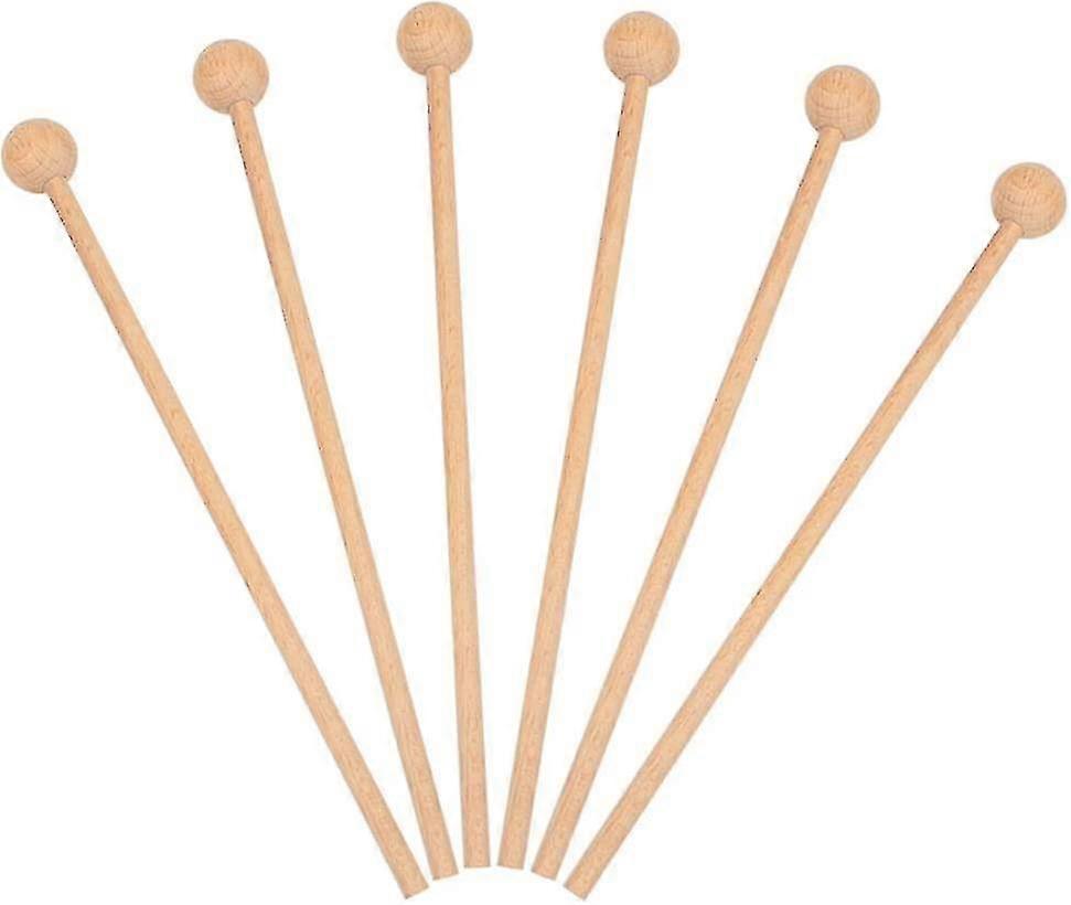 6 Mallet 타악기 스틱 타악기 액세서리