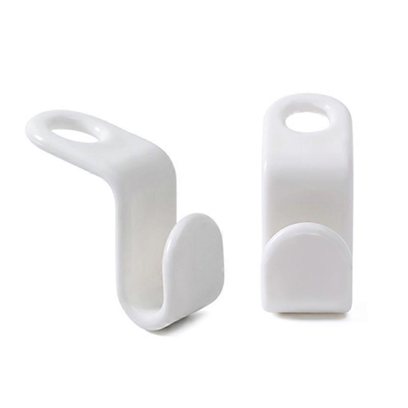 60pc Home Hanger Connection Hook Plastic Stackable Link Buckle Hook