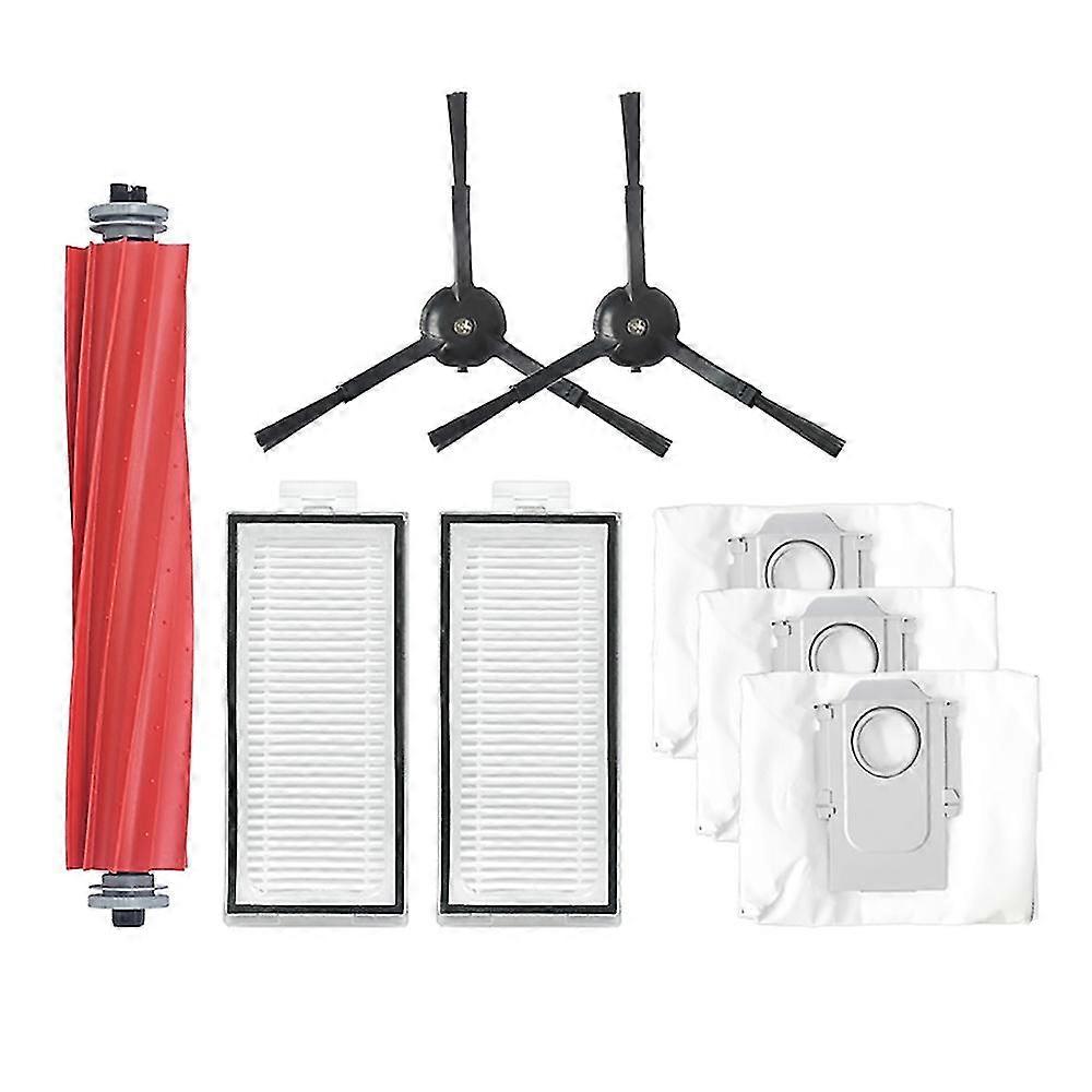 Main Brush Side Brush Filter D Bag S For Max+ / Vacuum Kit