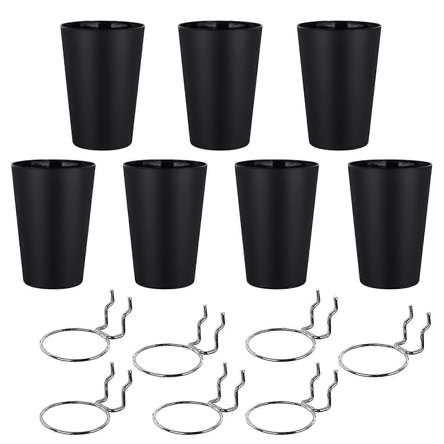 7 Sets Pegboard Hooks With Pegboard Cups Ring Style Pegboard Bins With Rings Pegboard Cup Holder Ac