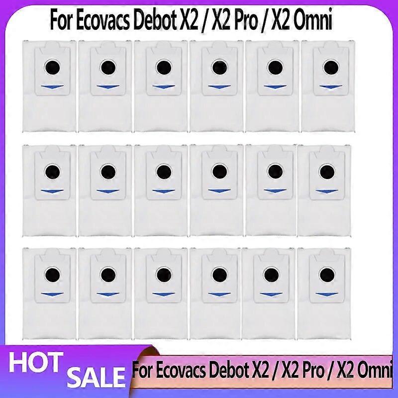 2023 Ecovacs Debot X2 Accessories X2 Omni Dust Bag X2 Pro PLUS Mop Cloths Roller Main Side Brush Cover Hepa Filter Spare Part