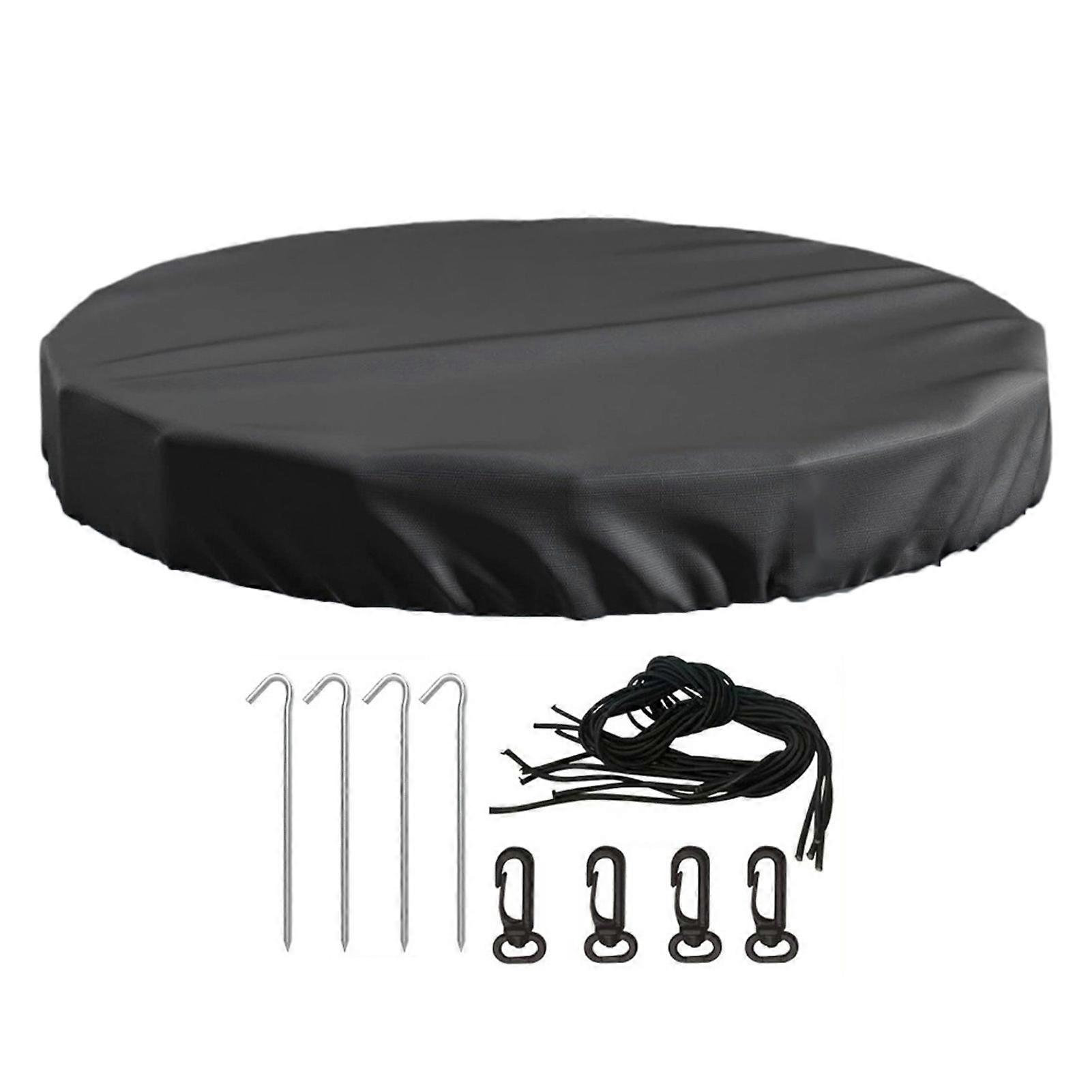 Round Pool Cover Solar Covers for Above-Ground Pools Reduce Evaporation Oxford Fabric Pool Covers Summer Swimming Pool Cover Protector