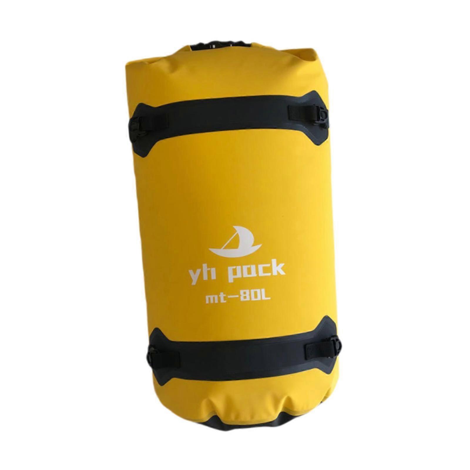 Waterproof Dry Bag Bag Compression Sack for Travel Rafting 80L