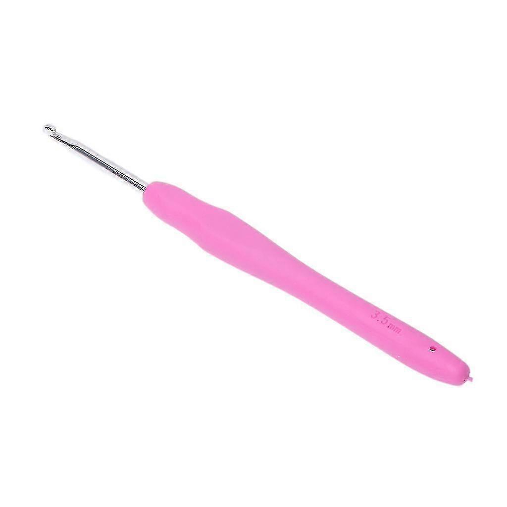 Ergonomic Multi Colour Crochet Hooks Yarn Knitting Needles 2-8mm With For Case T( Size : 3.5mm )