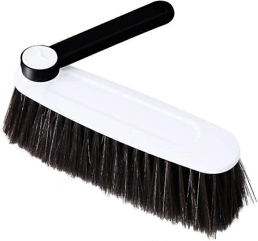 Bed Brush Soft Fur Rotary White