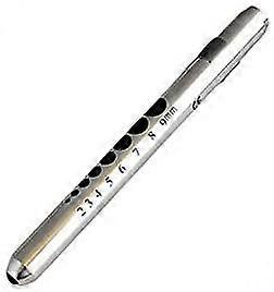 Mini pen lommelygte LED genanvendelig til hjemmet, udendørs, læge, sygeplejerske, EMT (sort, 1 pakke)