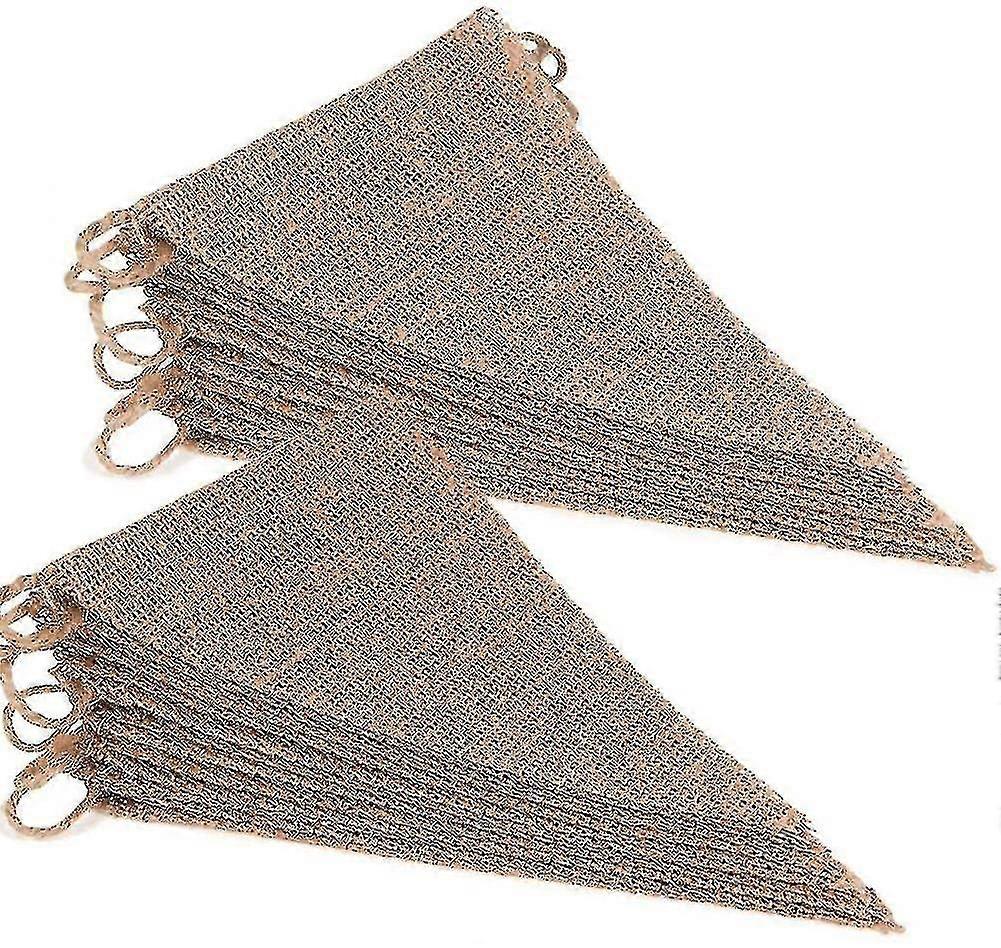 Vintage Pennant Chain 2 Pcs Banner ,26 Pcs Triangular Flags