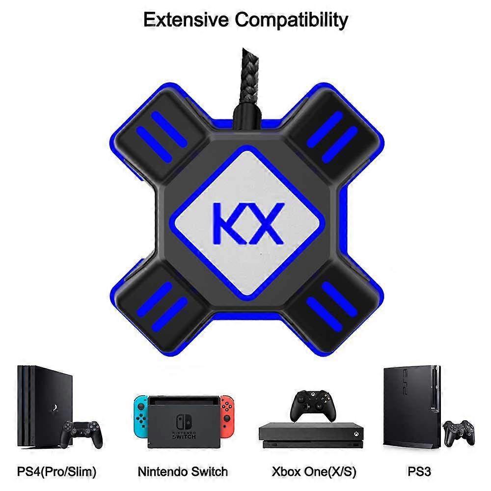 キーボードとマウスのコンバーターアダプタースイッチAPEX Xbox One PS4 KXゲーム用