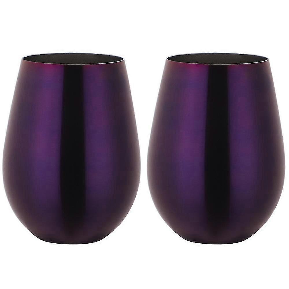 Farsdag Gave Rustfritt Stål Stemless Vin Glass