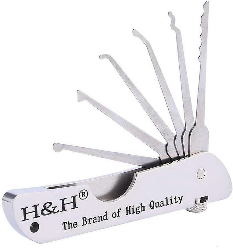 PB Credit Card Lock Pick Tool and Single Hook Folding Portable Folding Pick Locksmith Tool