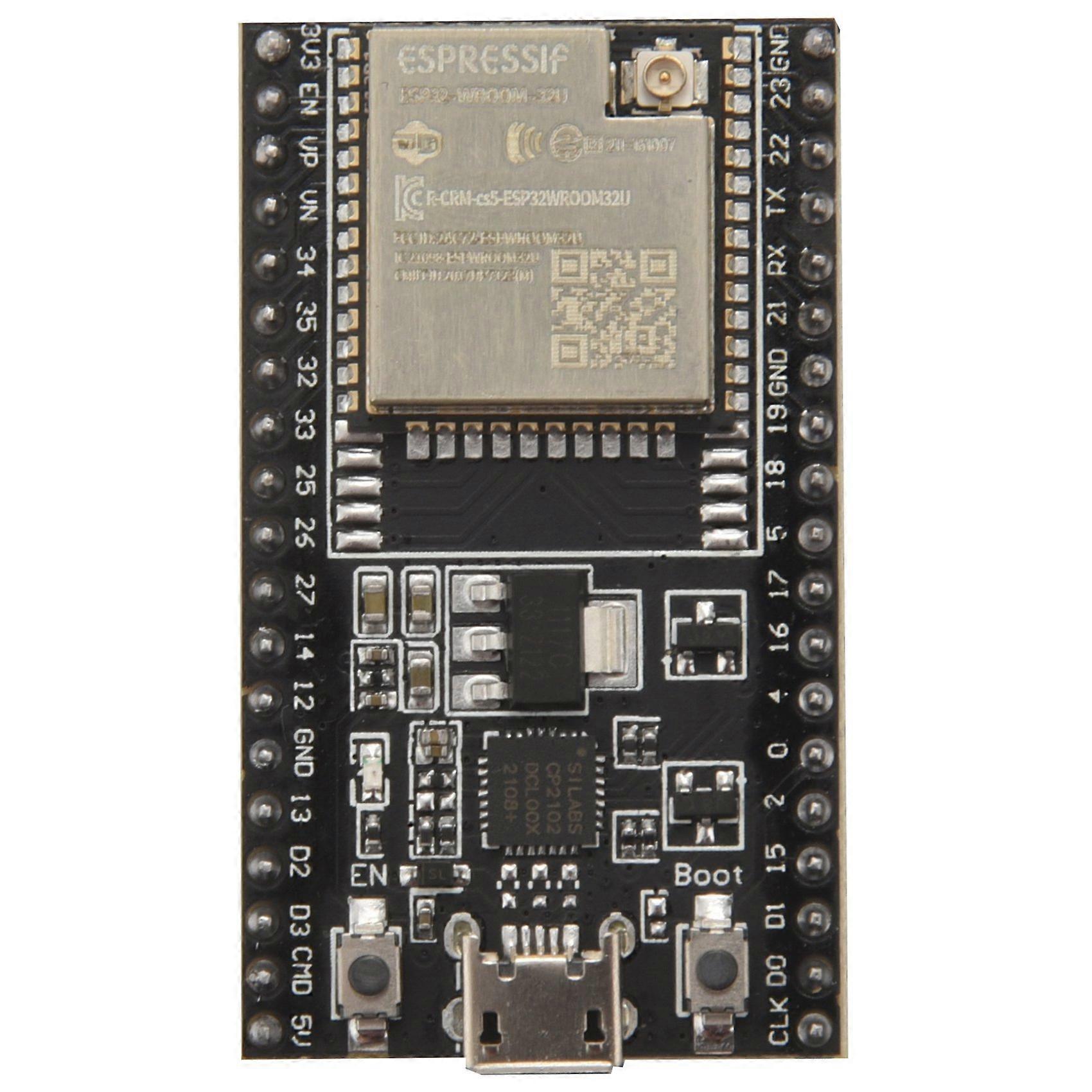 Carte de développement ESP32-DevKitC 6 pièces, carte de développement ESP32-WROOM-32U, carte de développement WiFi sans fil
