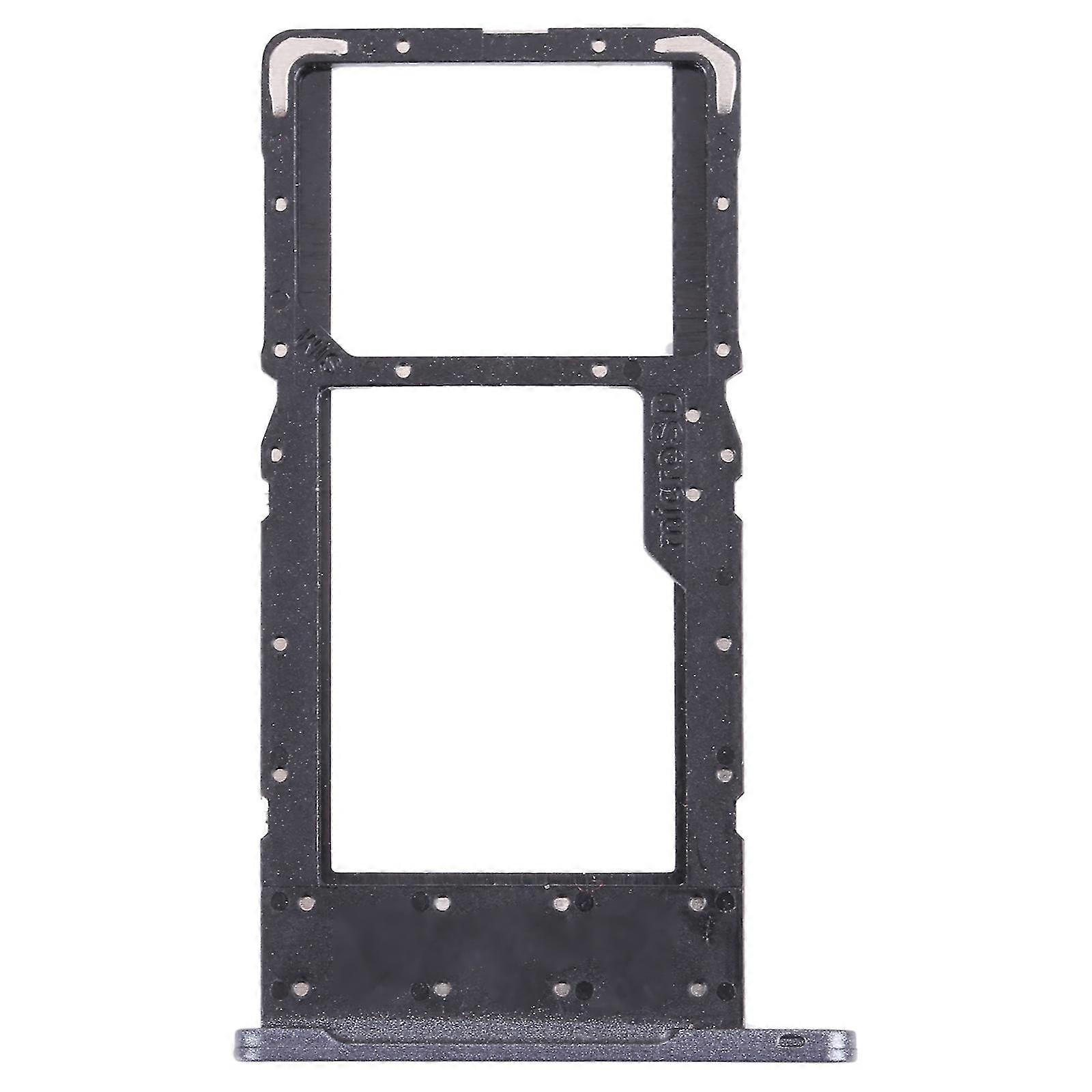 Plateau de carte SIM + Micro SD pour Samsung Galaxy Tab A7 Lite Noir