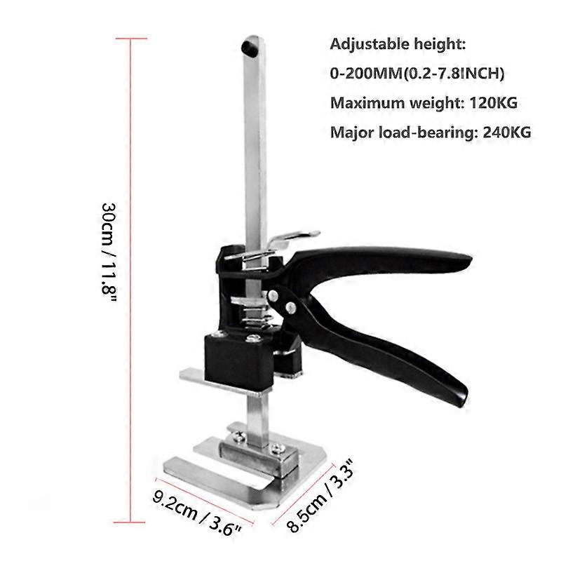 כלי הרמה ידני חדש זרוע חוסכת עבודה שקע אריח כוונון גובה קיר גבס לוח דלת גבס לוח הרמה לוח הרמה כלי מעלית
