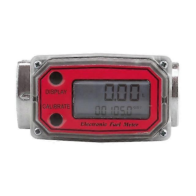 Allsome Llw - 25 Digital Turbine Flow Meter For Measuring Gasoline Diesel Kerosene