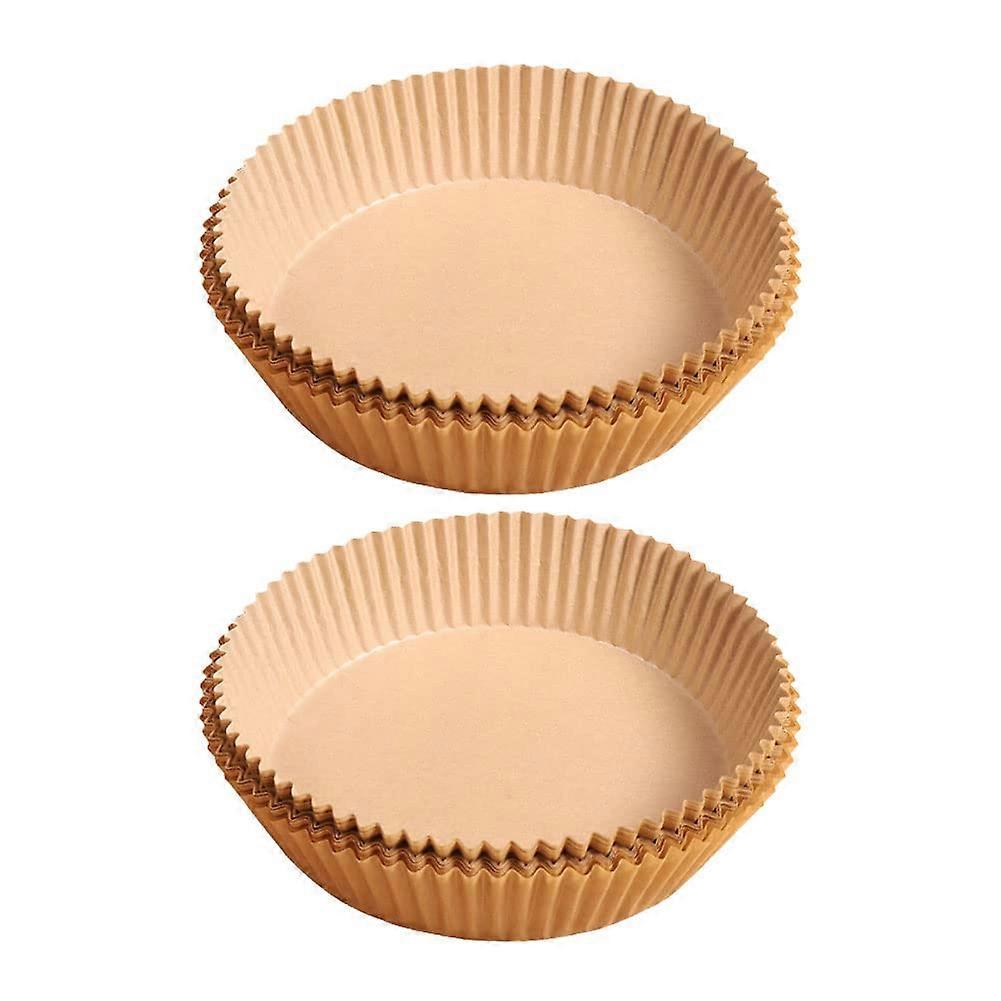 100pcs Air Fryer Paper Liner Disposable Liner for Air Fryer Baking Roasting Microwave Frying Pan Oven