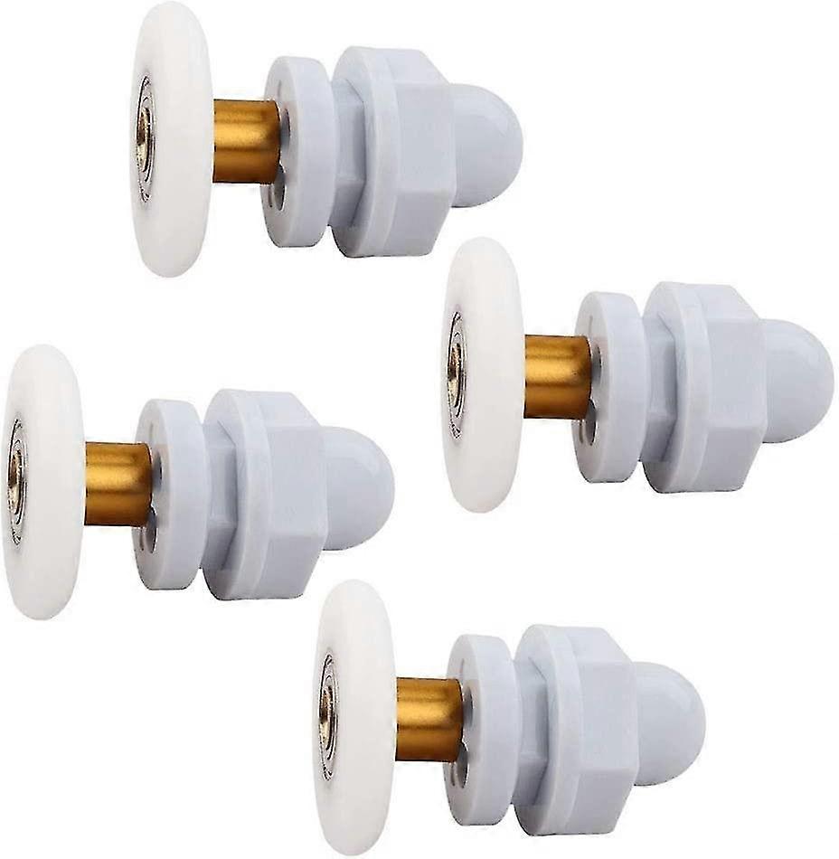 4-piece Roller Caster Sliding Roller Shower Door Roller Replacement Roller Bracket