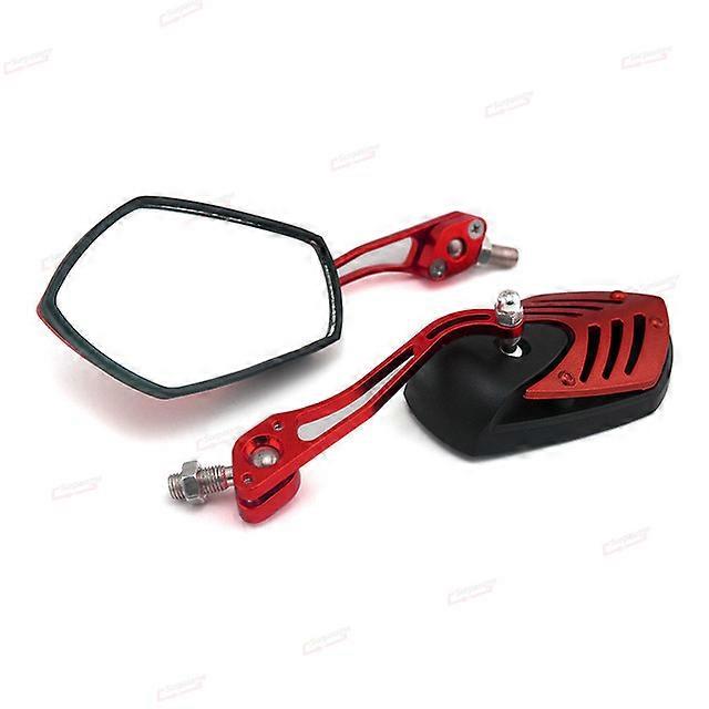 1 زوج العالمي دراجة نارية مرايا الرؤية الخلفية قابل للتعديل الجانب مرآة الرؤية الخلفية لسكوتر E-الدراجة الترابية دراجة نارية الملحقات