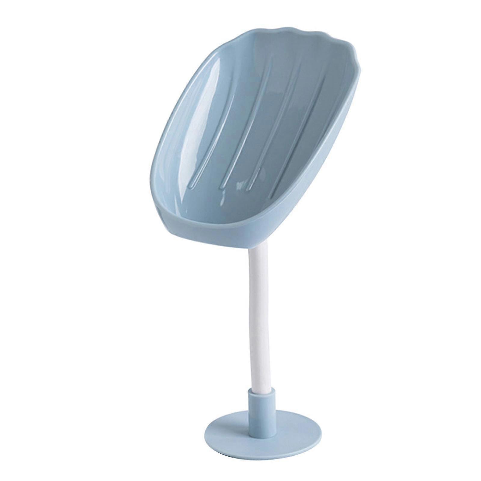 Bathroom Water Draining Soap Dish Case Holder Drainer Soap Save Storage Box