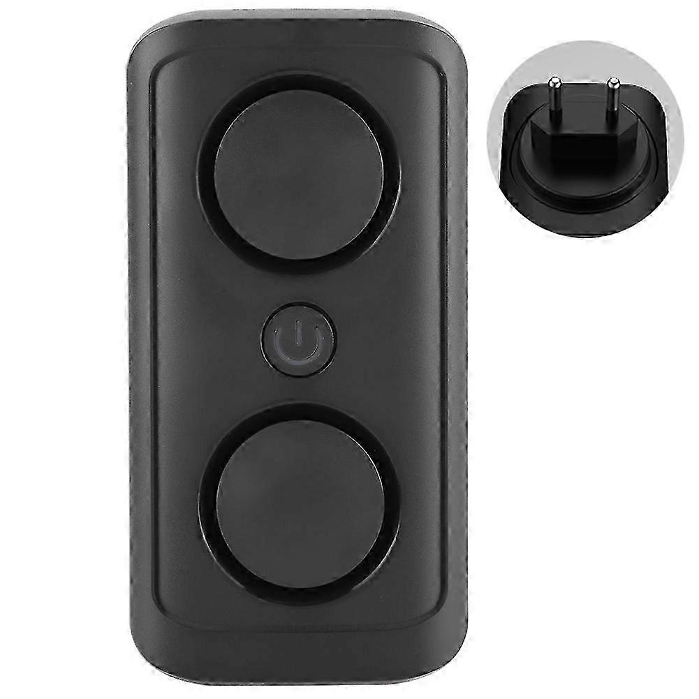 Ultrasonic Frequency Conversion Insect Mouse Mosquito Repeller Black (EU Plug 210~230V)