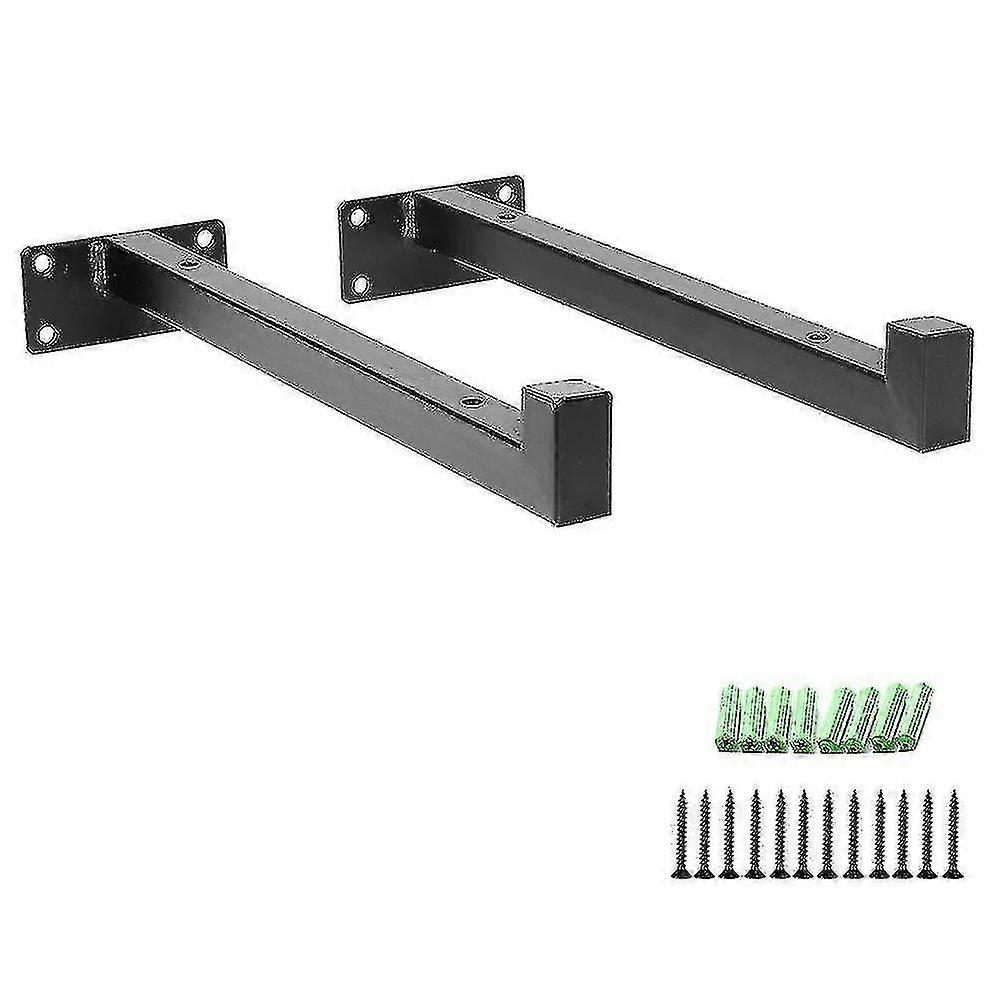 2 Pieces Shelf Bracket Shelf Support Heavy Duty Bracket Shelf(20cm) PXCL