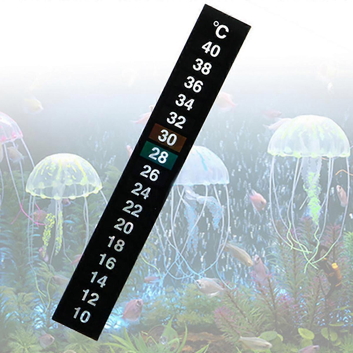 Digital Fish Tank Aquarium Thermometer - Easy Read Temperature Strip