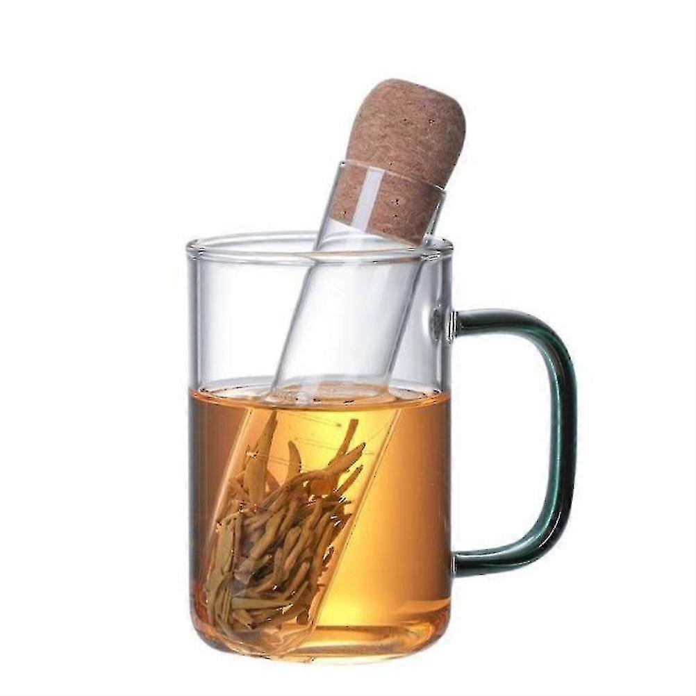 Heat Resistant Glass Tea Infuser Strainer for Transparent Tea Cup