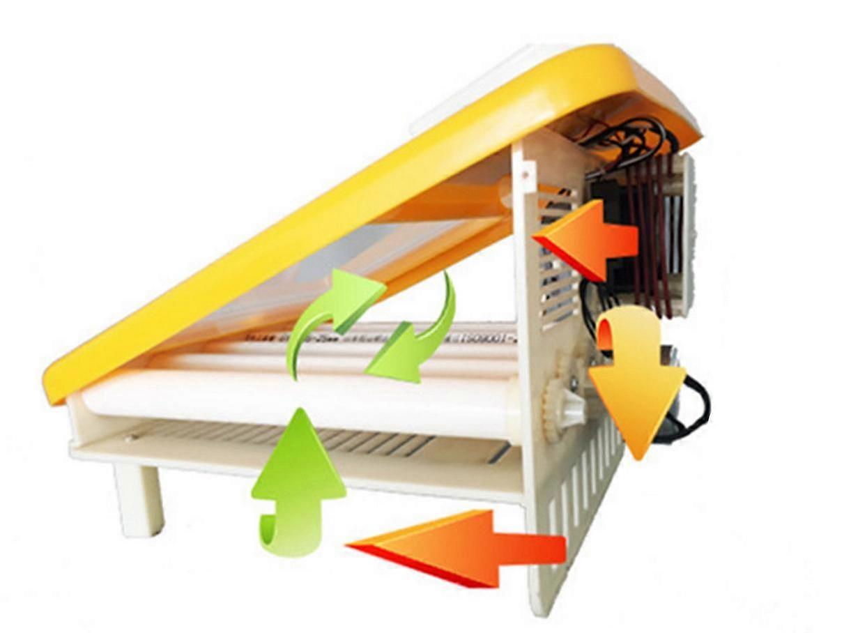 New 12eggs Incubator Hatcher Digital Clear Temperature Control Automatic Turning