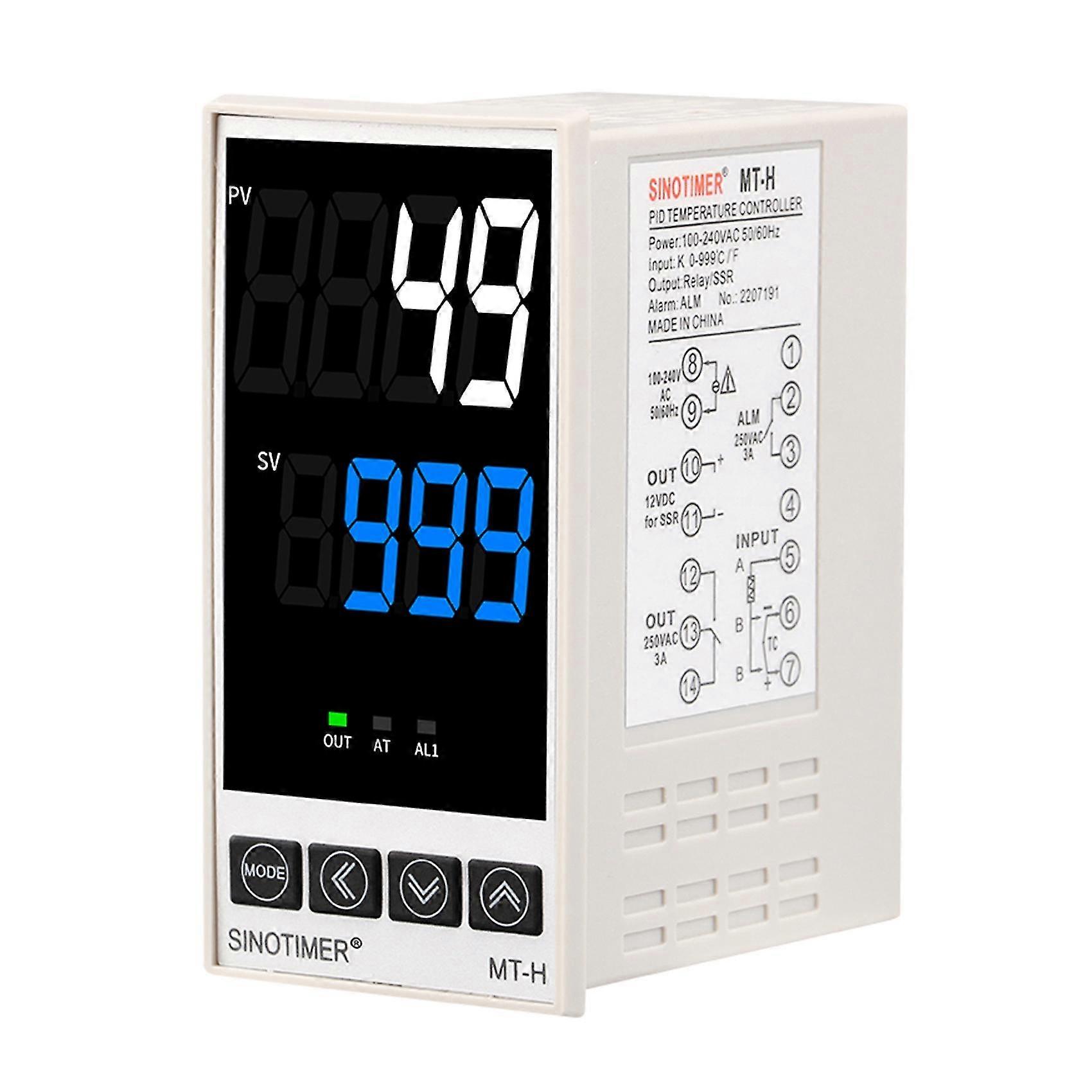 Household Digital Temperature Controller Thermostat For Heating Cooling Instrument Relayvoltage O