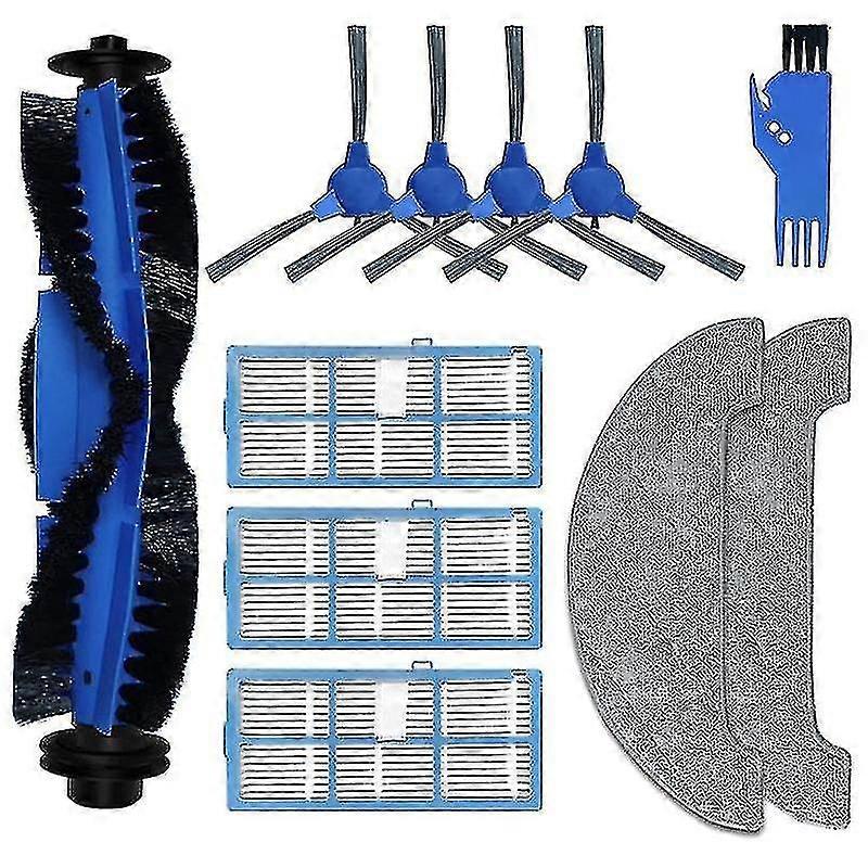 Compatible Proscenic 850t Main Roller Side Brush Hepa Filter Mop Cloth Rag