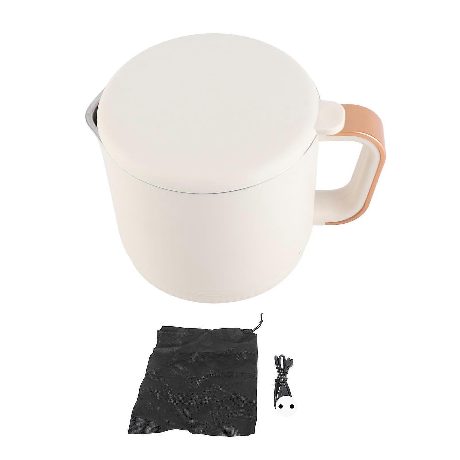 0.8L Small Electric Kettle Stainless Steel,600w Low Power Mini Portable Tea Kettle, Double Wall Travel Hot Water Boiler,Auto Shut-off ＆ Boil-Dry Prot Smeg | 50s Style Mini Kettle 0.8L | Studio