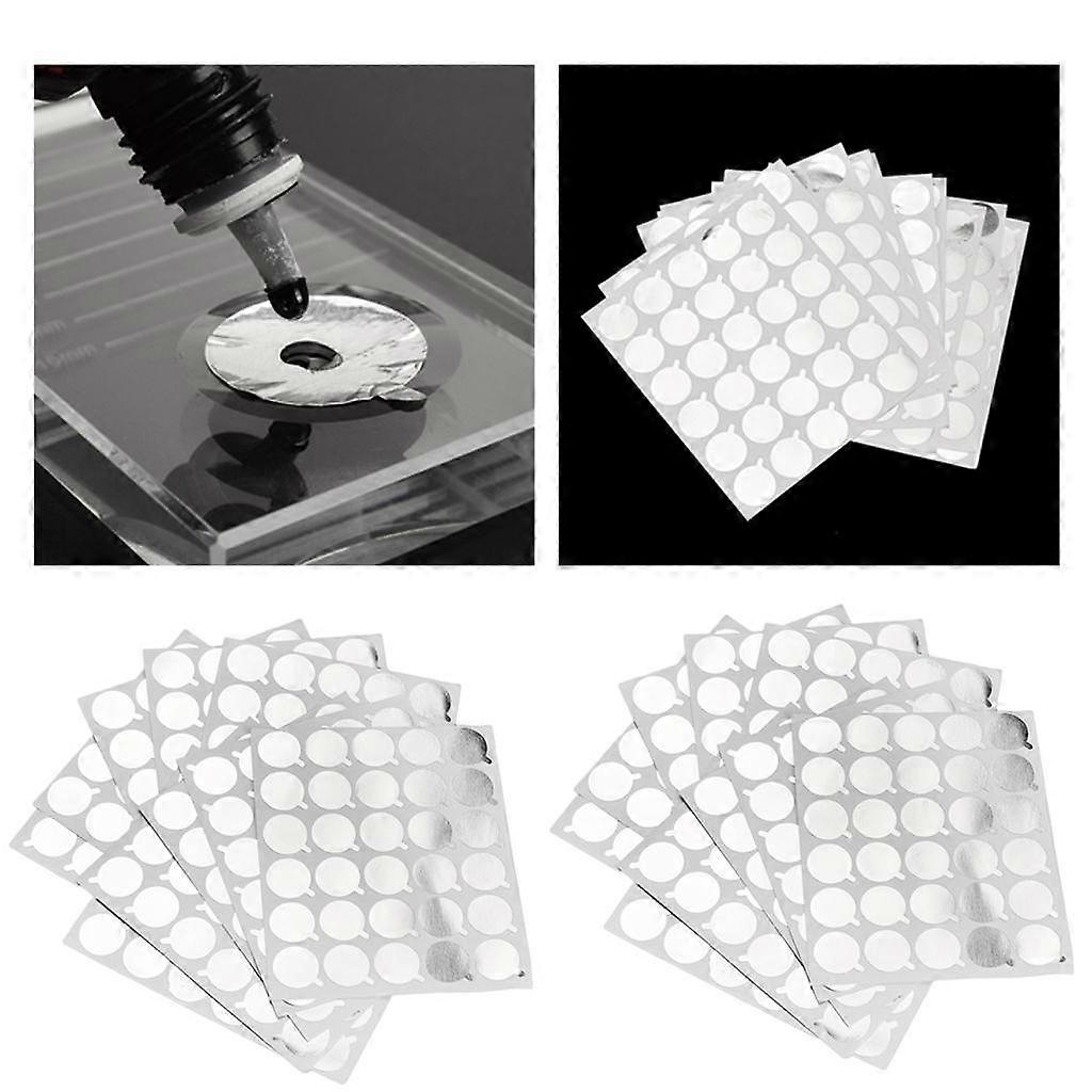 600 Pieces Disposable False Eyelash Extensions Adhesive Glue Pallet Stickers Pads, Essential Tool For Eyelash Extensions