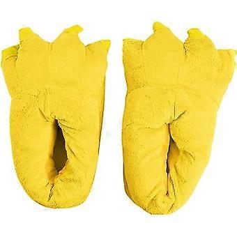 Unisex Klauenpantoffeln Tier Pfoten Hausschuhe Huhn Vogel Fuß Hausschuhe Kuh Tiger Giraffe Hausschuhe