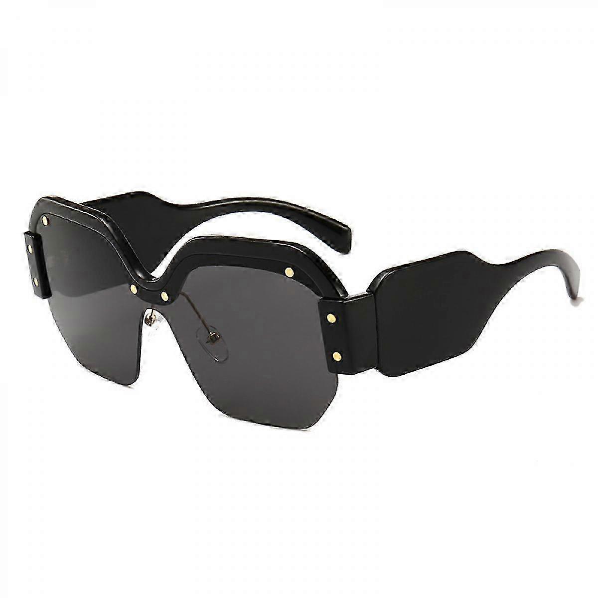 Women Sunglasses Oversized Square Thick Frame