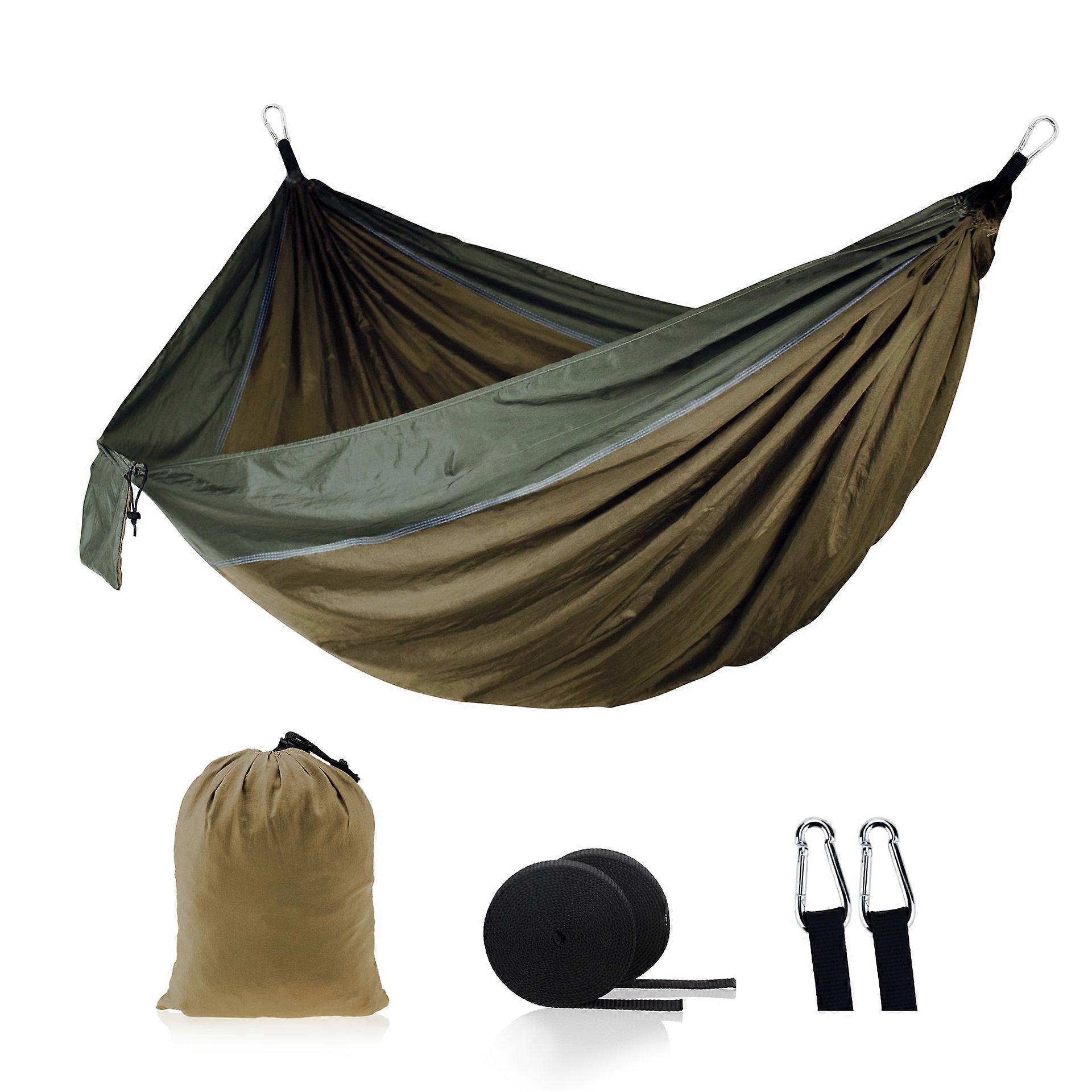 Camping Hammock Double & Single Portable Hammocks With 2 Tree Straps,portable