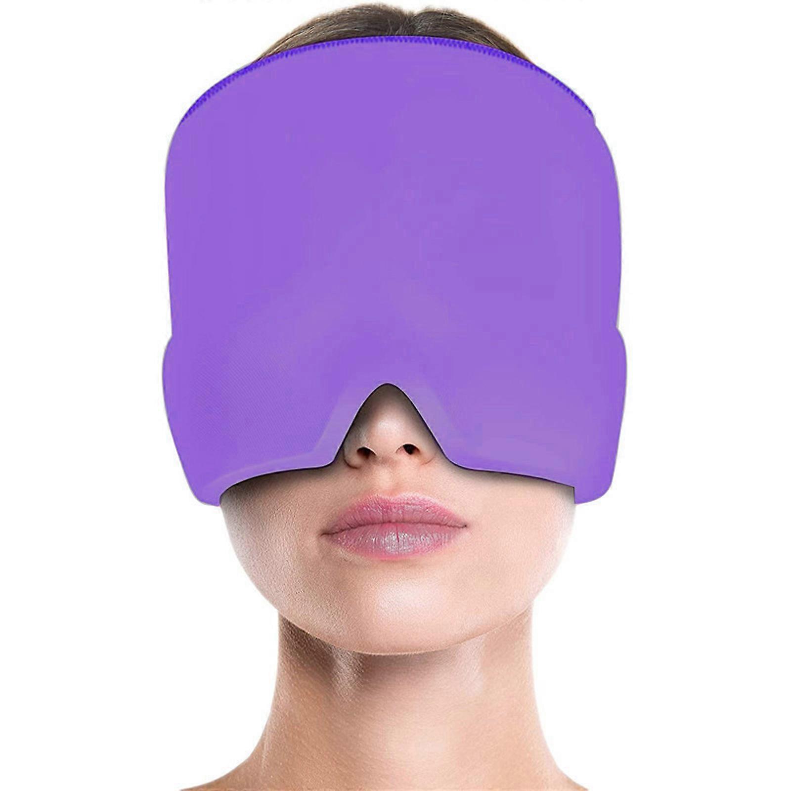 2023 Migraine and Headache Relief Hat Head Wrap Mask Comfortable Multi-Function Ice