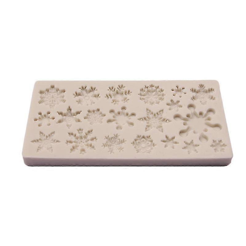 1pc Snow Flake Silicone Cake Mold