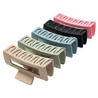 Matte Non-Slip Acrylic Claw Clips