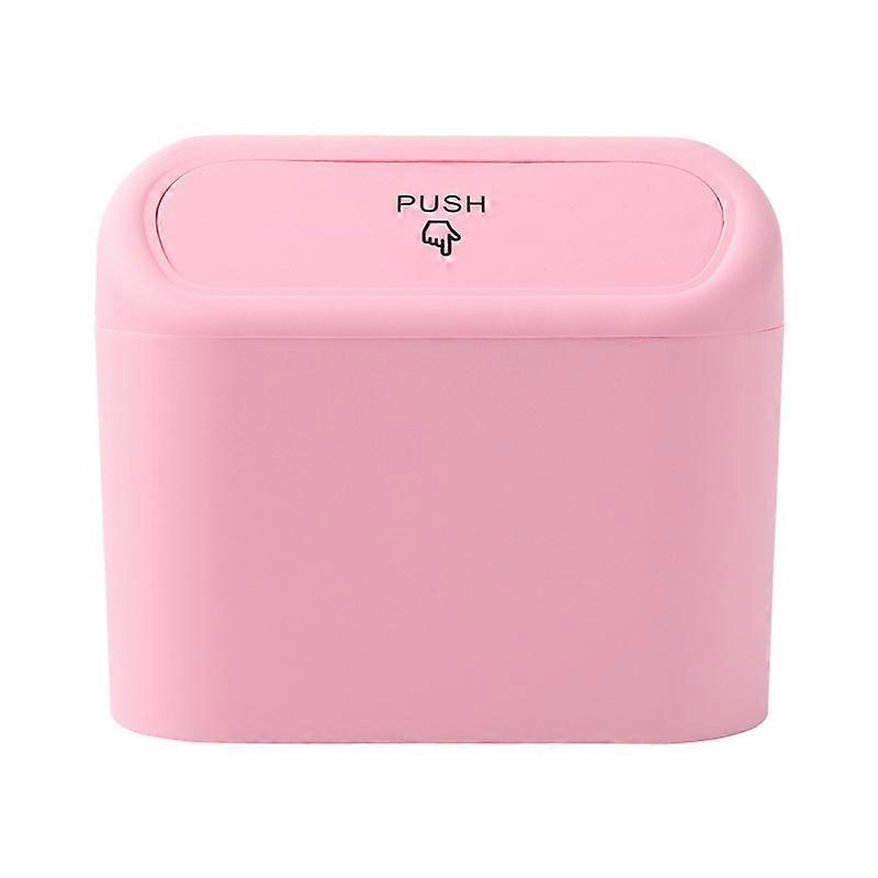 Small car trash can (pink)