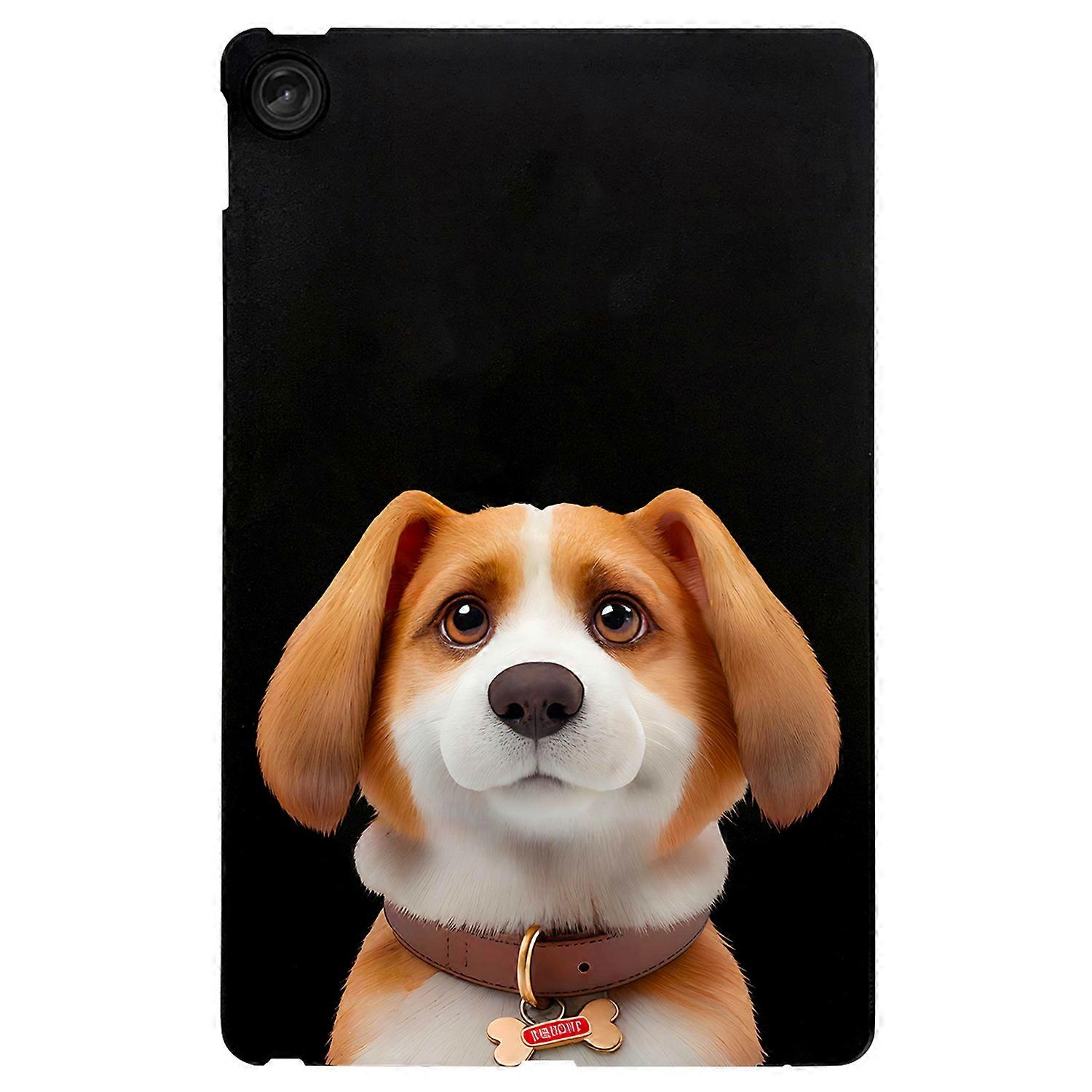 For Lenovo Tab M10 Plus (3rd Gen) Case Pattern Printing Slim TPU Tablet Protective Cover