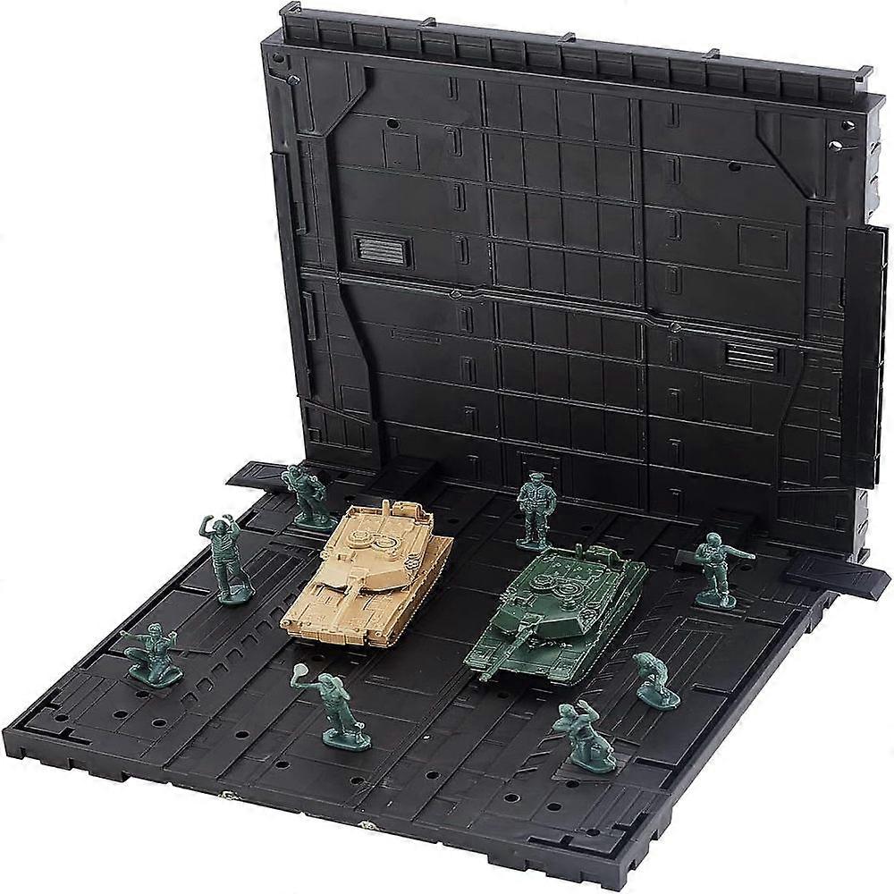 1Set Plastic Model Toy Assembled Holder Mixed Color 1.3~17x0.9~15x0.45~2.4cm 13pcs/set
