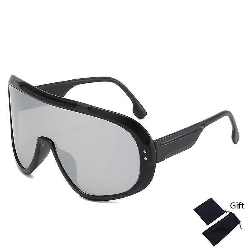 Emosnia Oversized Classic Homens Óculos de Sol Mulheres One Piece Brand Design Windproof Sun Glasses Sports Shield Big Frame Masculino UV400
