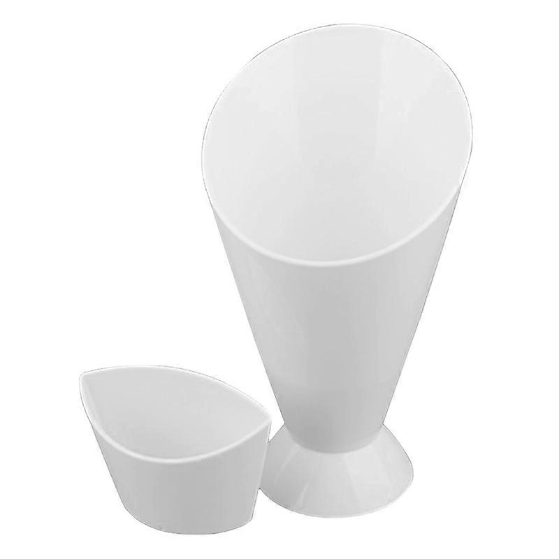 French Fries Shelf Holder Assorted Sauce Chips Snack Cone Dip Cup Tableware