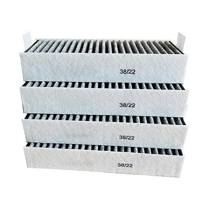 Lot de 4 filtres de hotte compatibles avec Bosch HEZ9VRCR0 17004805