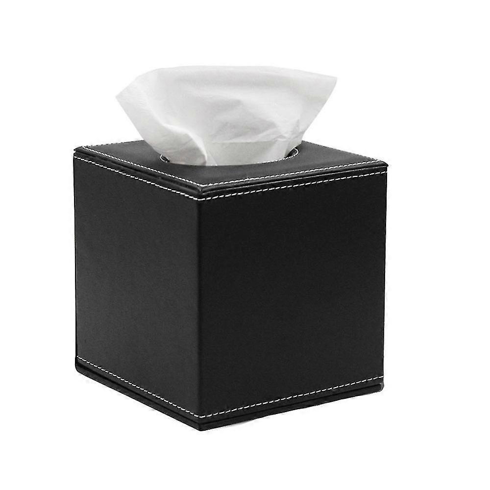 Pu Leather Tissue Box Holder