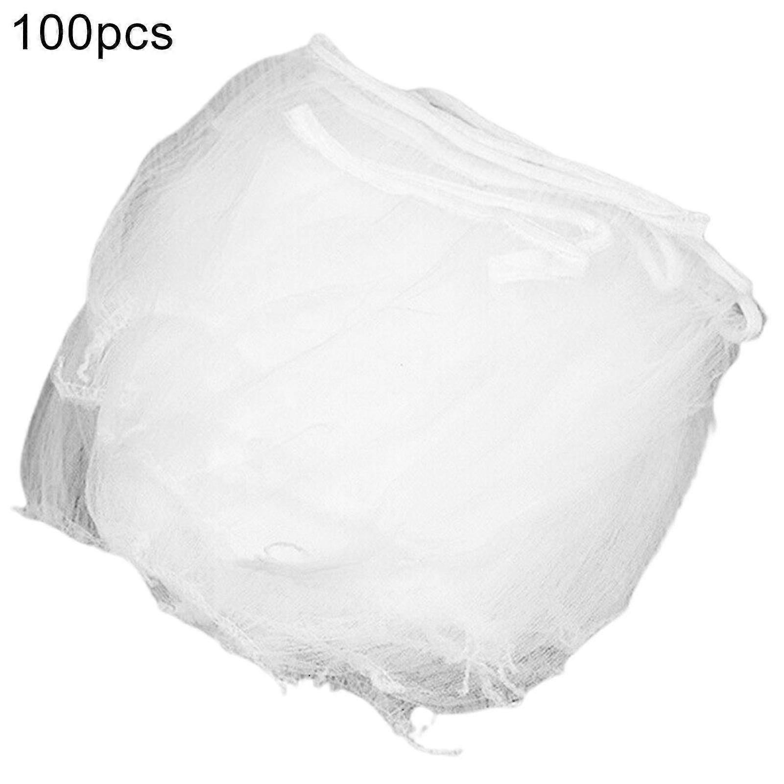100pcs Kitchen Sink Strainer Filter Screen Garbage Sewer Net Bag