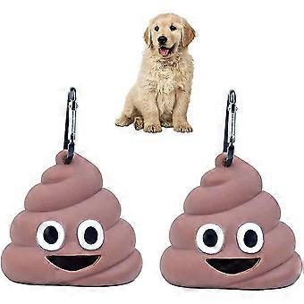 2 Pieces Dog Poop Waste Bag Holder, Waste Bags Dispenser, Waste Bags Holder