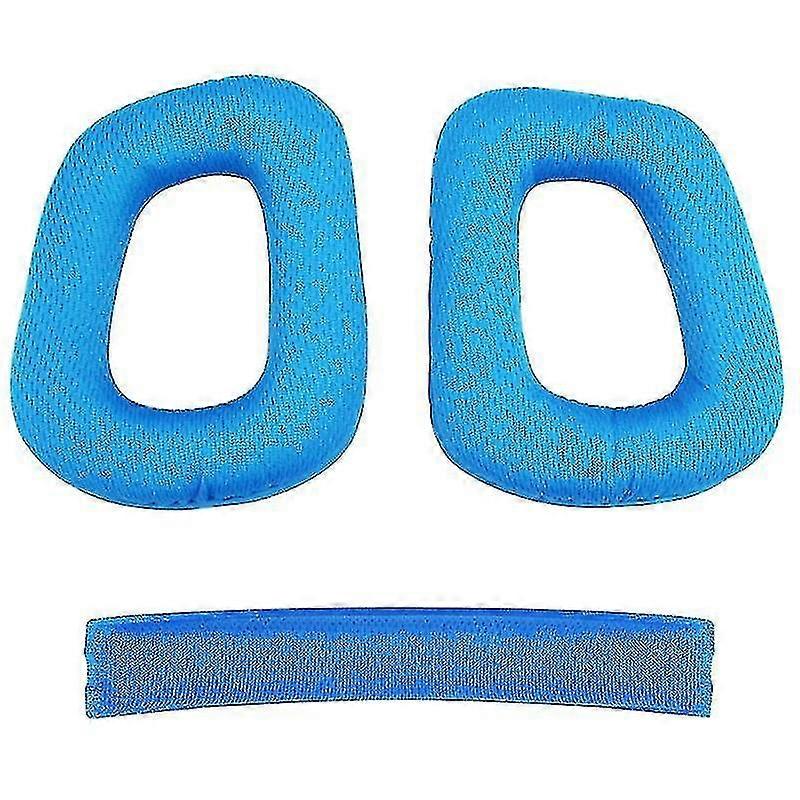 Replacement Earpads + Headband Set For Logitech G930 G430 F450 Headphones Soft Ear Pads Set