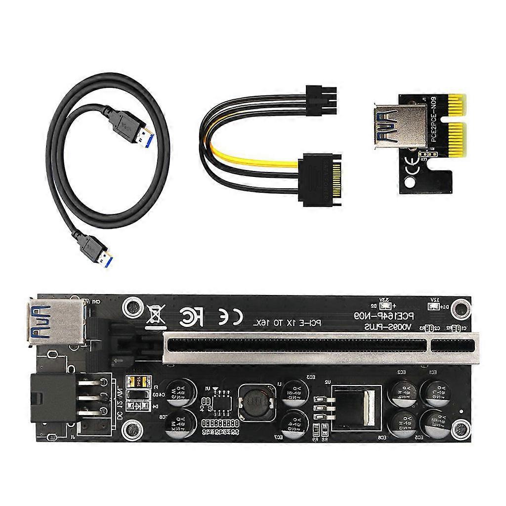 Reinforce PCI-E Slot PCI-E Riser Dedicated for Miner Mining USB 3.0 Cable